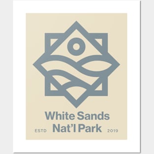 white sands nat'l park Posters and Art